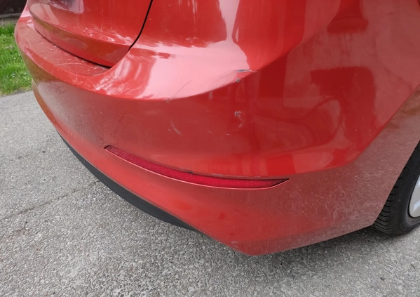 Hyundai Elantra cena 58000 przebieg: 117000, rok produkcji 2017 z Warka małe 79